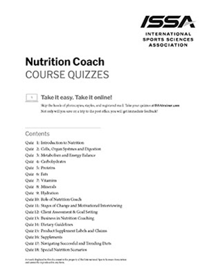Nutritionist Quiz