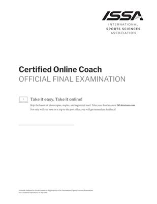 Business of Online Coaching Exam