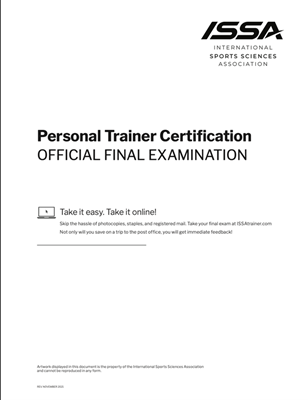 Personal Trainer Certification Exam - CPT (English)