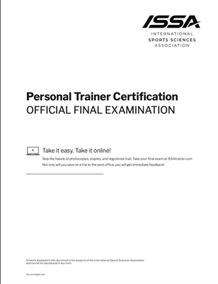 Personal Trainer Certification Exam - CPT