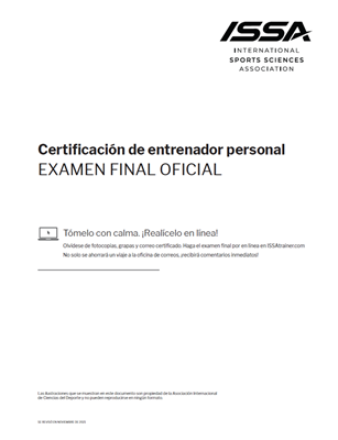 Personal Trainer Certification Exam - CPT (Spanish)