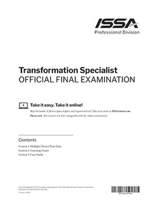 Transformation Specialist Exam